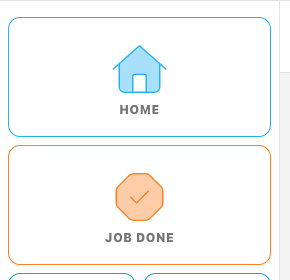 The Job Done button in the job editor sidebar