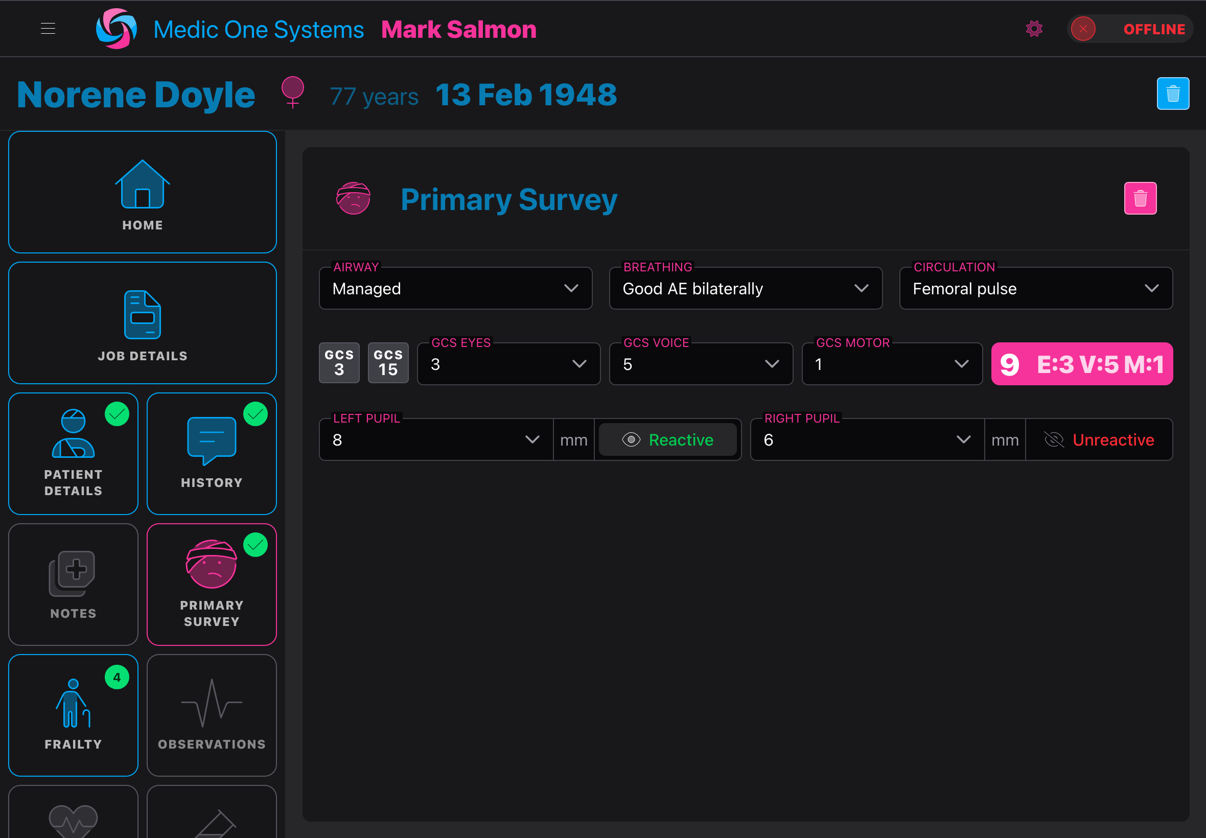 App screenshot